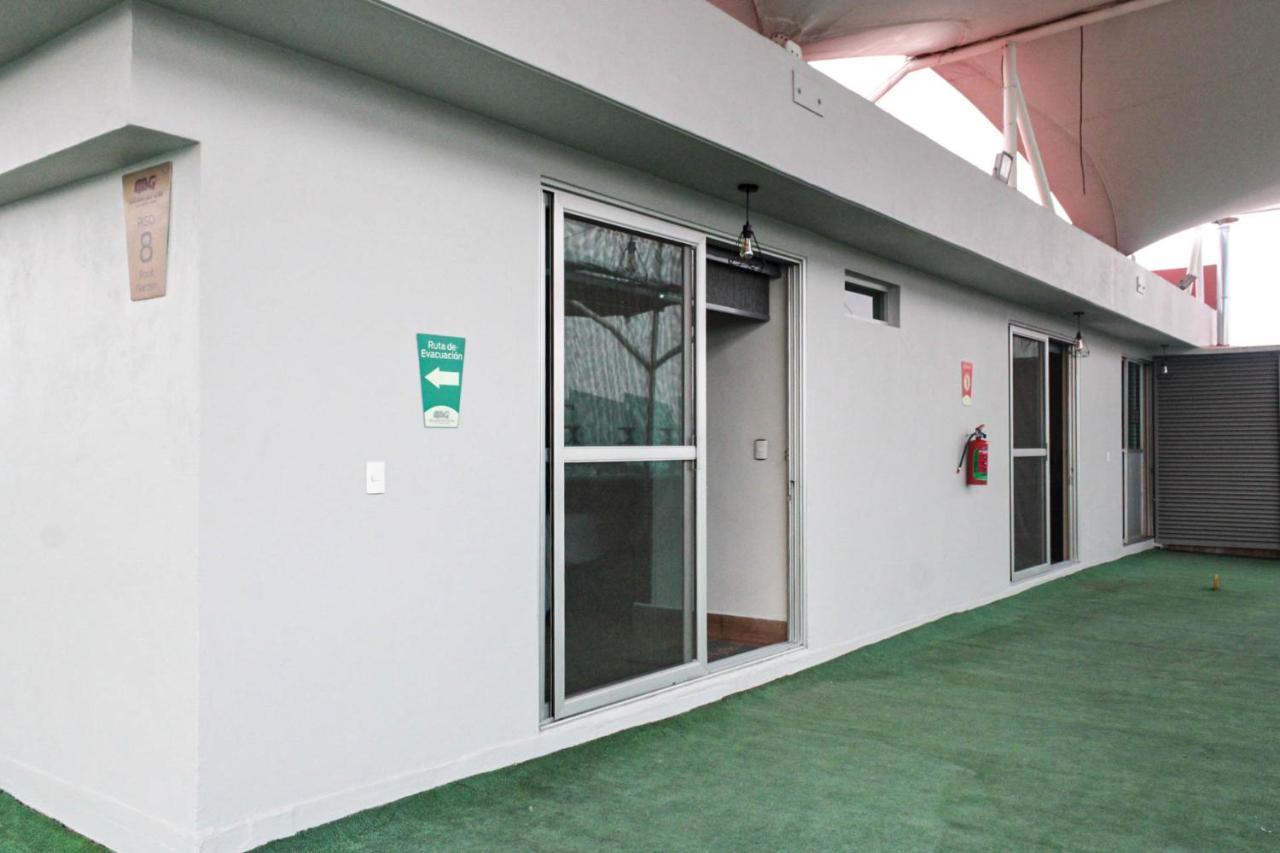 The Flamingo Rooftop Suite Unique Design In A Centric Location Mexico City Exteriör bild